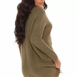 Fashion Nova Sarabeth Sweater Mini Dress - Olive 23 Fashion Nova Sarabeth Sweater Mini Dress - Olive -Fashion Nova Dresses Shop 08 10 21Studio2 SN RL 14 24 12 55 JD10963 Olive 8886 KL