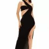 Fashion Nova Velvet Drama Maxi Dress - Black -Fashion Nova Dresses Shop 08 11 21Studio2 JP RB 09 55 08 10 DR1707 Black 9156 KS