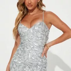 Fashion Nova Every Desire Sequin Maxi Dress - Silver -Fashion Nova Dresses Shop 08 11 22Studio1 ME MR 13 48 31 60 FN701 Silver 2241 JB