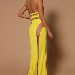 Fashion Nova Beth Mesh Cut Out Maxi Dress - Chartreuse -Fashion Nova Dresses Shop 08 11 22Studio6 SN KP 10 54 37 12 GW22X2131 Chartreuse 1342 JB