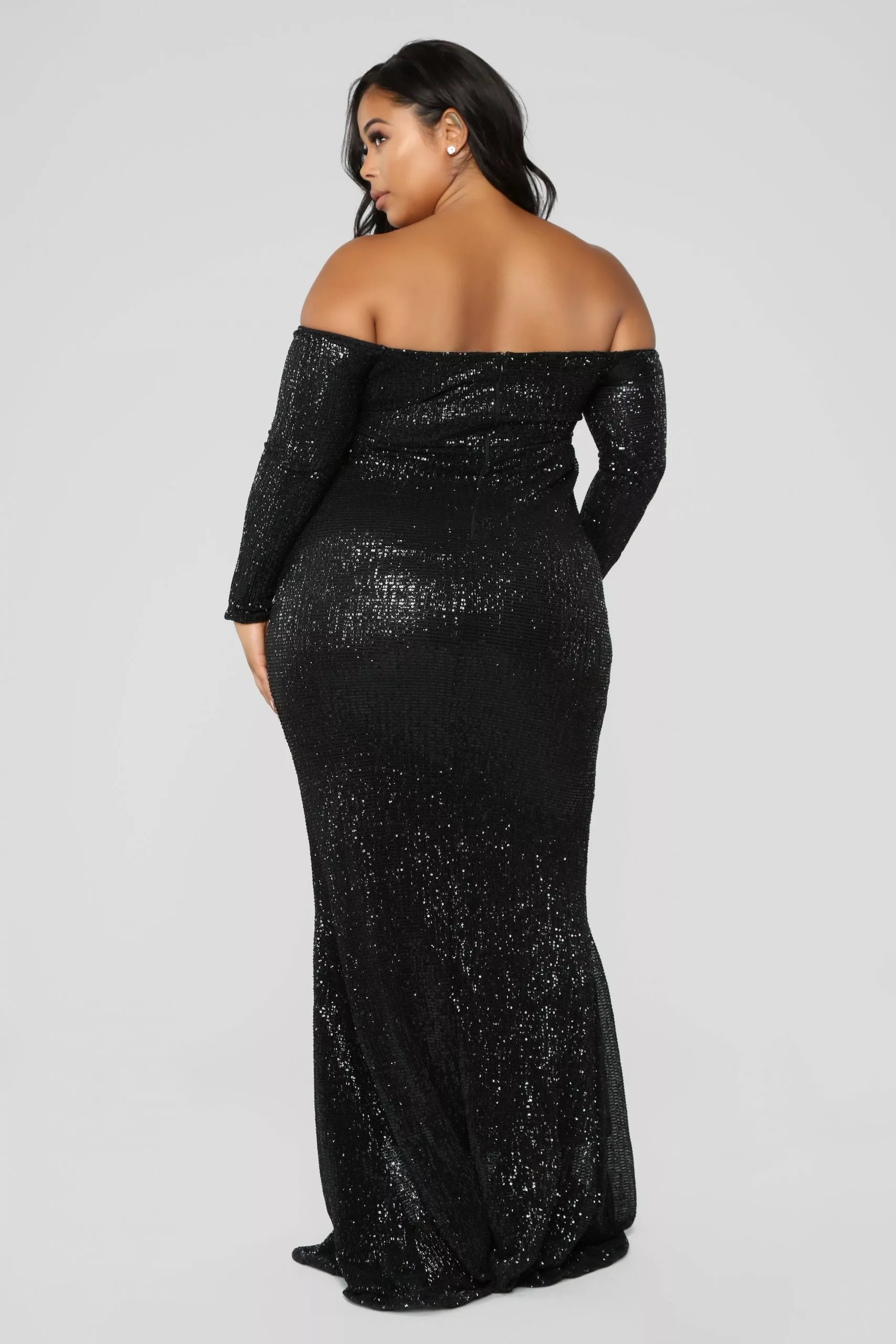 Fashion Nova Got Class Sequin Gown - Black 14 Fashion Nova Got Class Sequin Gown - Black - Image 12