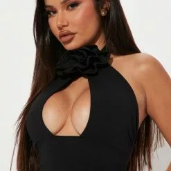 Fashion Nova Skylar Rose Mini Dress - Black -Fashion Nova Dresses Shop 08 15 22Studio2 ME SS 14 22 41 33 D14598 Black 3098 PB