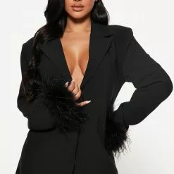 Fashion Nova Petite Delinah Blazer Mini Dress - Black 6 Fashion Nova Petite Delinah Blazer Mini Dress - Black -Fashion Nova Dresses Shop 08 15 22Studio4 KS CC 09 59 14 3 SK7001 Black 1042 JB