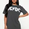 Fashion Nova Petite ACDC T-Shirt Dress - Black -Fashion Nova Dresses Shop 08 15 22Studio4 KS CC 11 51 28 39 7ACX85580 Black R 1370 JB