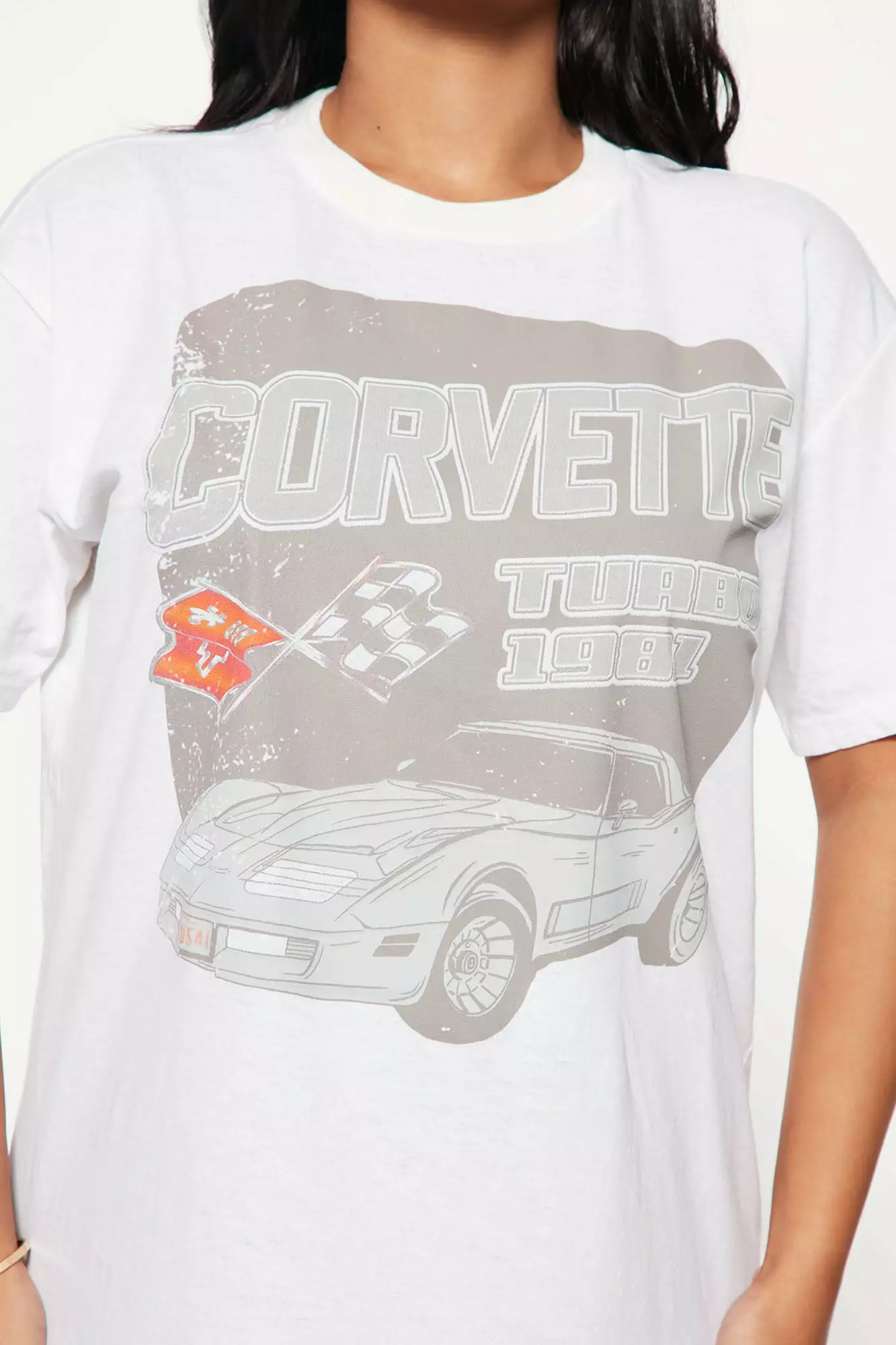 Fashion Nova Petite Corvette T-Shirt Dress - Cream 5 Fashion Nova Petite Corvette T-Shirt Dress - Cream - Image 3