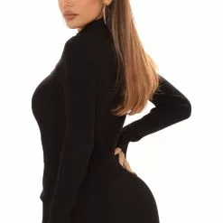 Fashion Nova Moments After Sweater Midi Dress - Black -Fashion Nova Dresses Shop 08 16 21Studio2 SN KP 13 13 15 50 RDAD2520FN Black 10870 PB