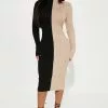 Fashion Nova Split Into Two Sweater Midi Dress - Black/combo -Fashion Nova Dresses Shop 08 16 22Studio1 KS 11 10 36 28 RDAE6842FN Blackcombo 3713 KS