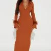 Fashion Nova Raelynn Sweater Midi Dress - Rust -Fashion Nova Dresses Shop 08 16 22Studio2 MS 10 36 09 12 VD7823 Rust 3482 PB