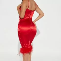 Fashion Nova Glass Of Wine Satin Midi Dress - Red 10 Fashion Nova Glass Of Wine Satin Midi Dress - Red -Fashion Nova Dresses Shop 08 16 22Studio2 MS 11 00 14 17 JD3483 Red 3560 PB