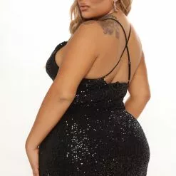 Fashion Nova Definitely Maybe Sequin Maxi Dress - Black 19 Fashion Nova Definitely Maybe Sequin Maxi Dress - Black -Fashion Nova Dresses Shop 08 18 21Studio3 ME RL 10 25 19 26 9346 Black 1102 PLUS DC