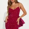 Fashion Nova My Present To You Sequin Mini Dress - Magenta -Fashion Nova Dresses Shop 08 19 22Studio1 CE AC 11 33 45 33 D16504C Magenta 6081 JB