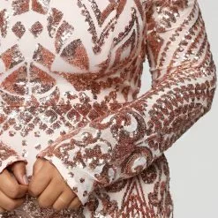 Fashion Nova Chloe RoseGold Sequin Dress - RoseGold 23 Fashion Nova Chloe RoseGold Sequin Dress - RoseGold -Fashion Nova Dresses Shop 08 20 18 Studio 1 13 28 52 1311 RoseGold 4503 AB scaled