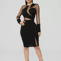 Fashion Nova Black Sand Dress - Black -Fashion Nova Dresses Shop 08 22 18 Studio 2 11 49 02 PD5823AFN Black0441 AB scaled