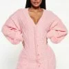Fashion Nova Julie Sweater Mini Dress - Pink -Fashion Nova Dresses Shop 08 23 22Studio3 RM AC 14 10 00 7 91164NK Pink 1922 JB