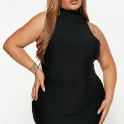 Fashion Nova By Your Side Bandage Maxi Dress - Black 12 Fashion Nova By Your Side Bandage Maxi Dress - Black -Fashion Nova Dresses Shop 08 23 22Studio4 DM DJ 10 03 54 15 GW22C1207 Black 4841 PLUS JB