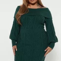Fashion Nova Afternoon Tea Sweater Mini Dress - Green 11 Fashion Nova Afternoon Tea Sweater Mini Dress - Green -Fashion Nova Dresses Shop 08 23 22Studio4 DM DJ 13 57 26 50 91151SK Green 5265 PLUS SG