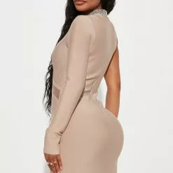 Fashion Nova Feeling Expensive Bandage Mini Dress - Nude -Fashion Nova Dresses Shop 08 24 22Studio2 MS Rene 14 08 43 17 74844F Nude P 0344 PB