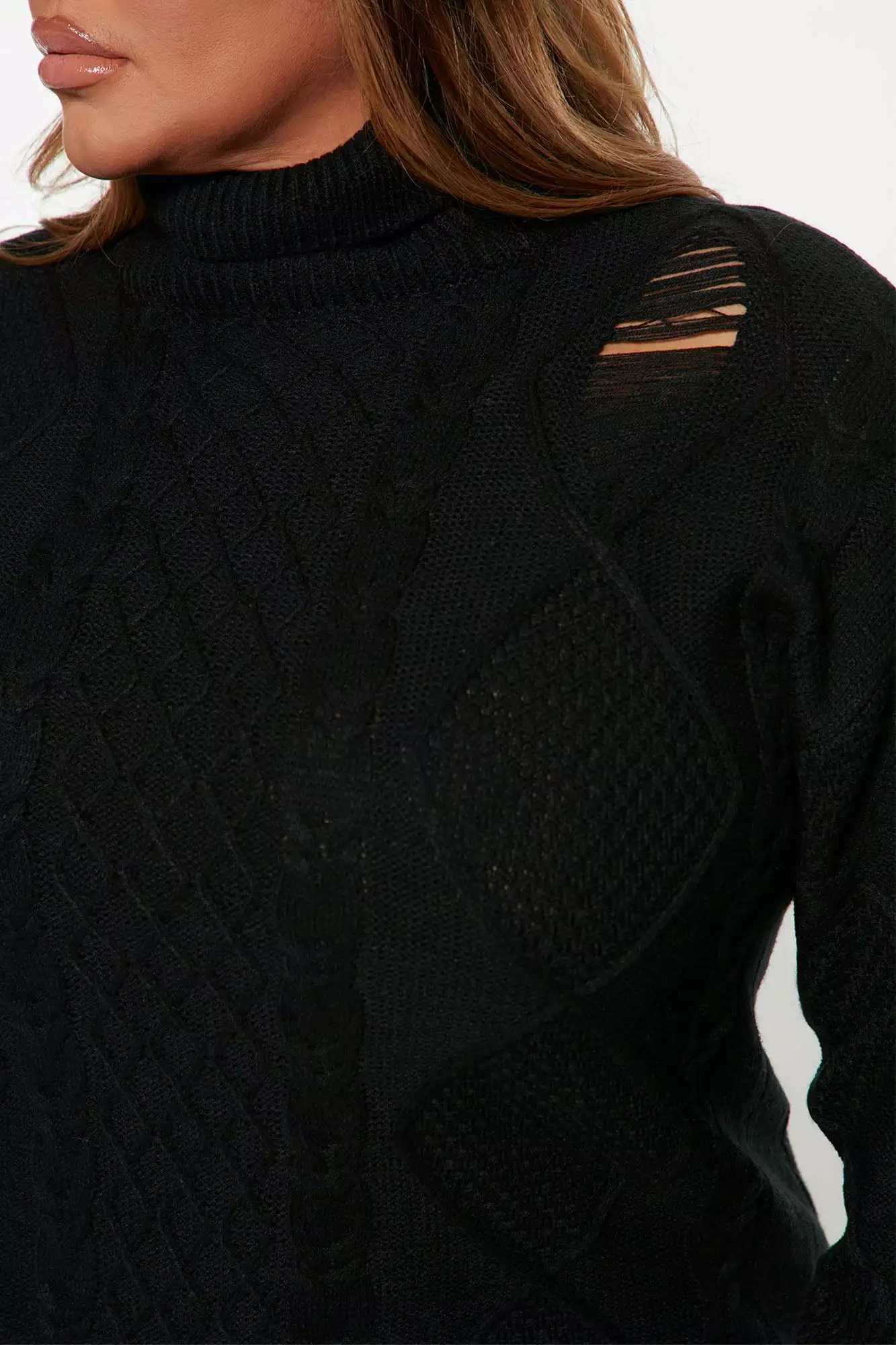 Fashion Nova Chilly Days Sweater Mini Dress - Black 8 Fashion Nova Chilly Days Sweater Mini Dress - Black - Image 6