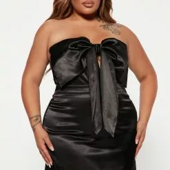 Fashion Nova Take A Bow Satin Mini Dress - Black 12 Fashion Nova Take A Bow Satin Mini Dress - Black -Fashion Nova Dresses Shop 08 24 22Studio4 ME KP 15 37 58 70 GWQ5256 Black 6176 PLUS SG