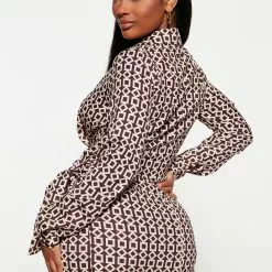 Fashion Nova Check Your Fax Satin Dress - Brown/combo 7 Fashion Nova Check Your Fax Satin Dress - Brown/combo -Fashion Nova Dresses Shop 08 24 22Studio5 RM IM 12 00 34 6 HF22H238 BrownCombo 1855 JB