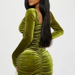 Fashion Nova Give My Love Velvet Mini Dress - Chartreuse -Fashion Nova Dresses Shop 08 25 22Studio1 RM AC 11 57 03 21 D3583 Chartreuse 0317 ES