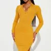 Fashion Nova Heather Ribbed Midi Dress - Mustard 1 Fashion Nova Heather Ribbed Midi Dress - Mustard -Fashion Nova Dresses Shop 08 25 22Studio2 KS IM 10 29 01 3 RD47718L Mustard 0681 PB