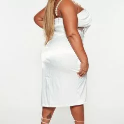 Fashion Nova Champagne Shower Satin Midi Dress - White -Fashion Nova Dresses Shop 08 25 22Studio4 DD KP 10 50 04 10 bd3016 White 6344 PLUS PB