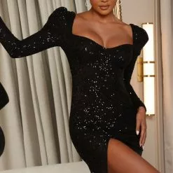 Fashion Nova Scarlett Sequin Maxi Gown - Black 9 Fashion Nova Scarlett Sequin Maxi Gown - Black -Fashion Nova Dresses Shop 08 25 22Studio7 ME DJ 10 02 16 3 9424P1 Black 0638 EH