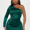 Fashion Nova Rosie Satin Mini Dress - Green -Fashion Nova Dresses Shop 08 26 22Studio2 RT AC 14 01 11 35 FE22H175 Green 0658 ES