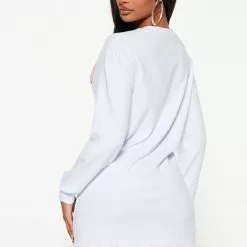 Fashion Nova Selfie Queen T-Shirt Dress - White/combo 13 Fashion Nova Selfie Queen T-Shirt Dress - White/combo -Fashion Nova Dresses Shop 08 26 22Studio3 MS CM 11 21 44 3 JT1466 White 0327 EH