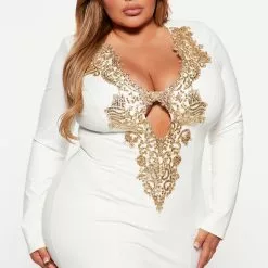 Fashion Nova Star Energy Mini Dress - White -Fashion Nova Dresses Shop 08 26 22Studio5 RD KJ 15 44 03 63 BD2696 White 6668 PLUS JB