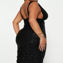 Fashion Nova Every Woman Sequin Midi Dress - Black 13 Fashion Nova Every Woman Sequin Midi Dress - Black -Fashion Nova Dresses Shop 08 29 22Studio4 KS AC 15 20 55 56 D40157F Black 8155 PLUS JB