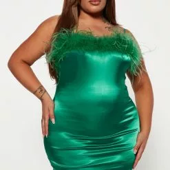 Fashion Nova Endless Cocktails Satin Midi Dress - Emerald -Fashion Nova Dresses Shop 08 29 22Studio4 KS AC 15 45 01 64 YLD4147FN Mocha 8221 PLUS PB