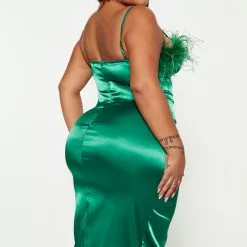 Fashion Nova Endless Cocktails Satin Midi Dress - Emerald -Fashion Nova Dresses Shop 08 29 22Studio4 KS AC 15 45 43 64 YLD4147FN Mocha 8224 PLUS PB