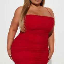 Fashion Nova Lilac Gardens Ruched Mini Dress - Red 11 Fashion Nova Lilac Gardens Ruched Mini Dress - Red -Fashion Nova Dresses Shop 08 30 22Studio2 KS AC 16 19 24 57 ID5696 Red 20610 PLUS JB