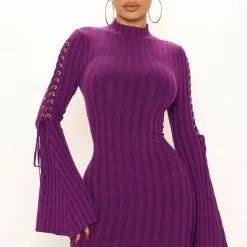 Fashion Nova Next To Me Knit Dress - Purple 13 Fashion Nova Next To Me Knit Dress - Purple -Fashion Nova Dresses Shop 08 31 21Studio2 SN KP 13 25 07 16 21488 Purple 0130 MH