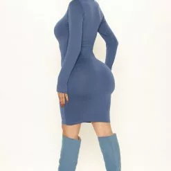 Fashion Nova Higher Up Mini Dress - Blue 12 Fashion Nova Higher Up Mini Dress - Blue -Fashion Nova Dresses Shop 08 31 21Studio2 SN KP 13 38 19 23 JD45212L Blue 0203 KL