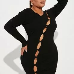 Fashion Nova Cutting Edge Thick Rib Maxi Dress - Black 12 Fashion Nova Cutting Edge Thick Rib Maxi Dress - Black -Fashion Nova Dresses Shop 08 31 22Studio2 DD IM 10 29 12 16 D14590 Black 0237 PLUS KS