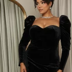 Fashion Nova Treat Me Like Royalty Velvet Maxi Dress - Black 13 Fashion Nova Treat Me Like Royalty Velvet Maxi Dress - Black -Fashion Nova Dresses Shop 08 31 22Studio4 KS KP 10 05 42 7 74494F Black 4851 PLUS EH