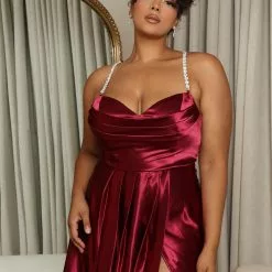 Fashion Nova Sophia Satin Gown - Wine 14 Fashion Nova Sophia Satin Gown - Wine -Fashion Nova Dresses Shop 08 31 22Studio4 KS KP 10 39 36 17 MF21083 Wine 4951 PLUS EH