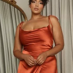 Fashion Nova By My Side Maxi Dress - Copper -Fashion Nova Dresses Shop 08 31 22Studio4 KS KP 13 39 20 36 9371SO Copper 5141 PLUS JB