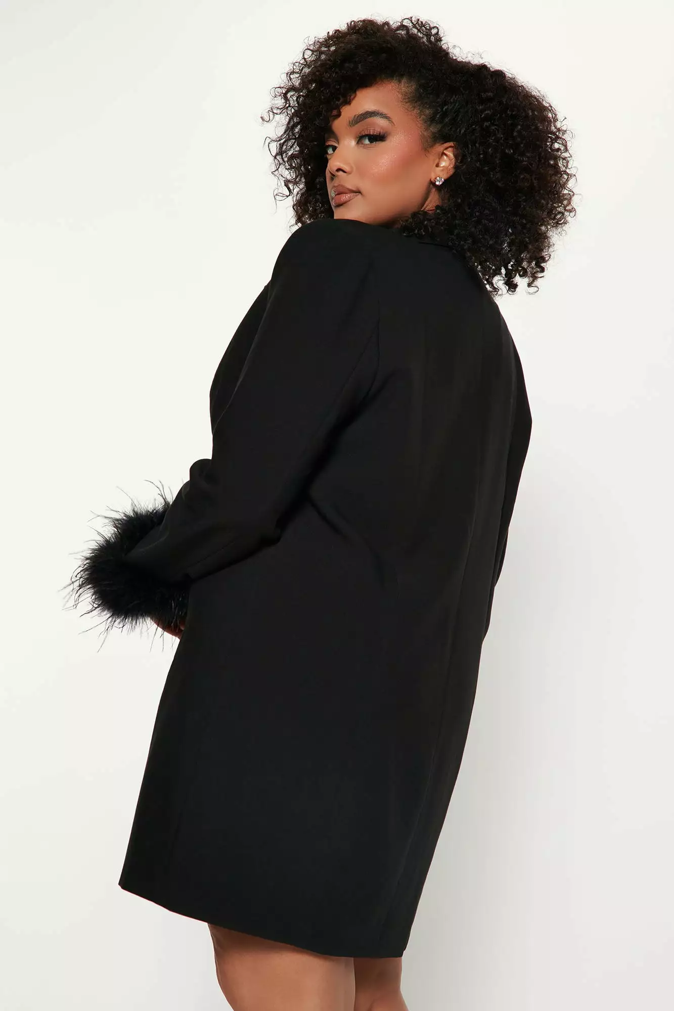 Fashion Nova Tall Delinah Blazer Mini Dress - Black 8 Fashion Nova Tall Delinah Blazer Mini Dress - Black - Image 6