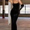 Fashion Nova Agnes Velvet Maxi Dress - Black -Fashion Nova Dresses Shop 09 01 22FallEditorial CE 14 19 06 Look 7 2039 KS MH