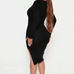Fashion Nova Loop Me In Belted Sweater Dress - Black 7 Fashion Nova Loop Me In Belted Sweater Dress - Black -Fashion Nova Dresses Shop 09 02 22Studio4 KJ IM 10 56 51 19 J3H0053S Black 10222 JB