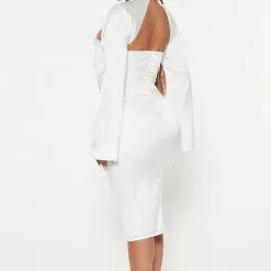 Fashion Nova Sweet Sultry Satin Midi Dress - White 10 Fashion Nova Sweet Sultry Satin Midi Dress - White -Fashion Nova Dresses Shop 09 02 22Studio4 KJ IM 13 17 55 31 SK0929 White P 10456 KS