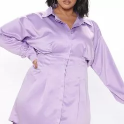 Fashion Nova She Works Hard For The Money Dress - Lavender -Fashion Nova Dresses Shop 09 03 20Studio4 CE RS 14 26 27 58 CD1493 Lavender 4853 PLUS JK