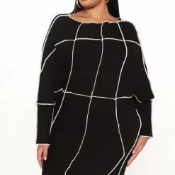 Fashion Nova Take Care Of Yourself Sweater Dress - Black -Fashion Nova Dresses Shop 09 03 21Studio3 ME TB 09 45 50 7 D2215 Black 3330 PLUS DC