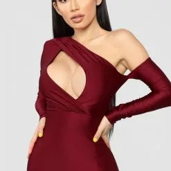 Fashion Nova Pretty Hurts Dress - Burgundy -Fashion Nova Dresses Shop 09 05 18 Studio 2 13 44 10 DT1159 Burgundy CC 0634 2 JD scaled