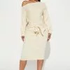 Fashion Nova Warm Moments Sweater Midi Dress - Beige -Fashion Nova Dresses Shop 09 06 22Studio2 ME RL 16 17 26 46 MD2716 Beige 0465 SG