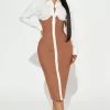 Fashion Nova Let's Get Serious Midi Shirt Dress - White/combo -Fashion Nova Dresses Shop 09 06 22Studio2 ME RL 16 19 42 47 TGW22C1135B Whitecombo 0474 SG